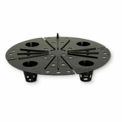 Bloem Ariana 13 in. Black Plastic Self-Watering Planter -Litton Lane Sales Store black bloem plant pots 20 56912 fa 1000