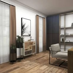 Litton Lane 33 in. x 11 in. Black Metal Modern Planter (Set of 2) -Litton Lane Sales Store black litton lane plant pots 80790 fa 1000