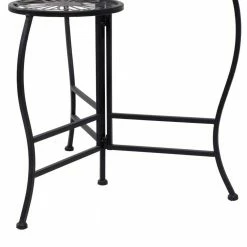 Litton Lane 24 in. Black Round Metal Floral Plantstand with 3-Tiers 18 Litton Lane 24 in. Black Round Metal Floral Plantstand with 3-Tiers -Litton Lane Sales Store black litton lane plant stands 45080 a0 1000