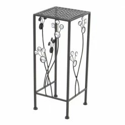 Litton Lane 28 in. x 11 in. Black Metal Traditional Plantstand (Set of 3) 17 Litton Lane 28 in. x 11 in. Black Metal Traditional Plantstand (Set of 3) -Litton Lane Sales Store black litton lane plant stands 63344 40 1000
