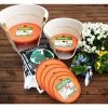 Bloem Ups-A-Daisy Round 16 in. Plastic Planter Lift Insert -Litton Lane Sales Store bloem plant liners t6326 64 1000