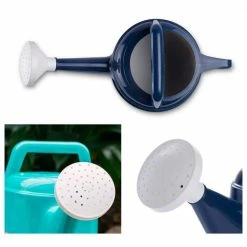 Bloem 2 Gal. (256 fl. oz.) Watering Can Deluxe Classic Blue -Litton Lane Sales Store bloem watering cans dwc2 33 40 1000
