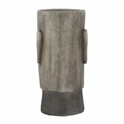 Litton Lane 12 In. x 24 In. Brown MGO Contemporary Planter 12 Litton Lane 12 In. x 24 In. Brown MGO Contemporary Planter -Litton Lane Sales Store brown litton lane plant pots 040604 4f 1000
