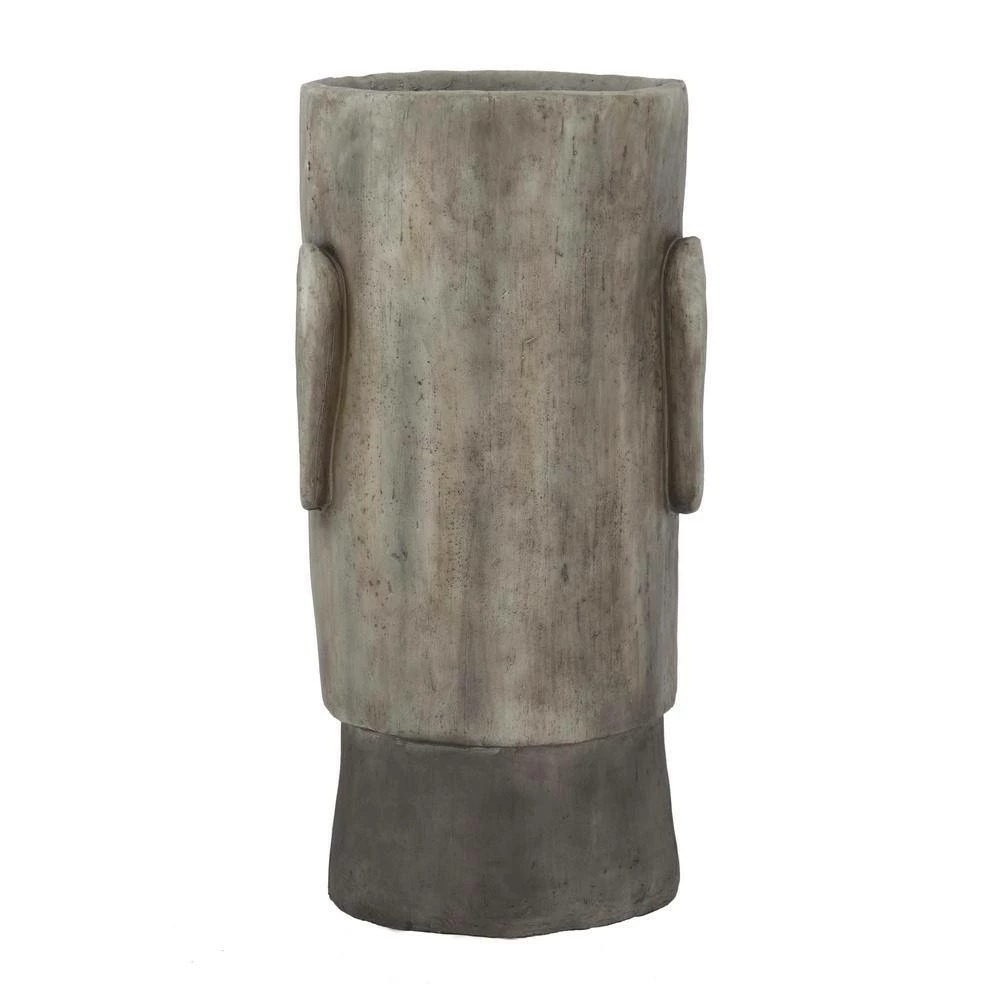 Litton Lane 12 In. x 24 In. Brown MGO Contemporary Planter 5 Litton Lane 12 In. x 24 In. Brown MGO Contemporary Planter - Image 3