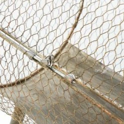 Litton Lane 9 in. x 16 in. Brown Metal Farmhouse Planter (Set of 2) -Litton Lane Sales Store brown litton lane plant pots 93016 44 1000