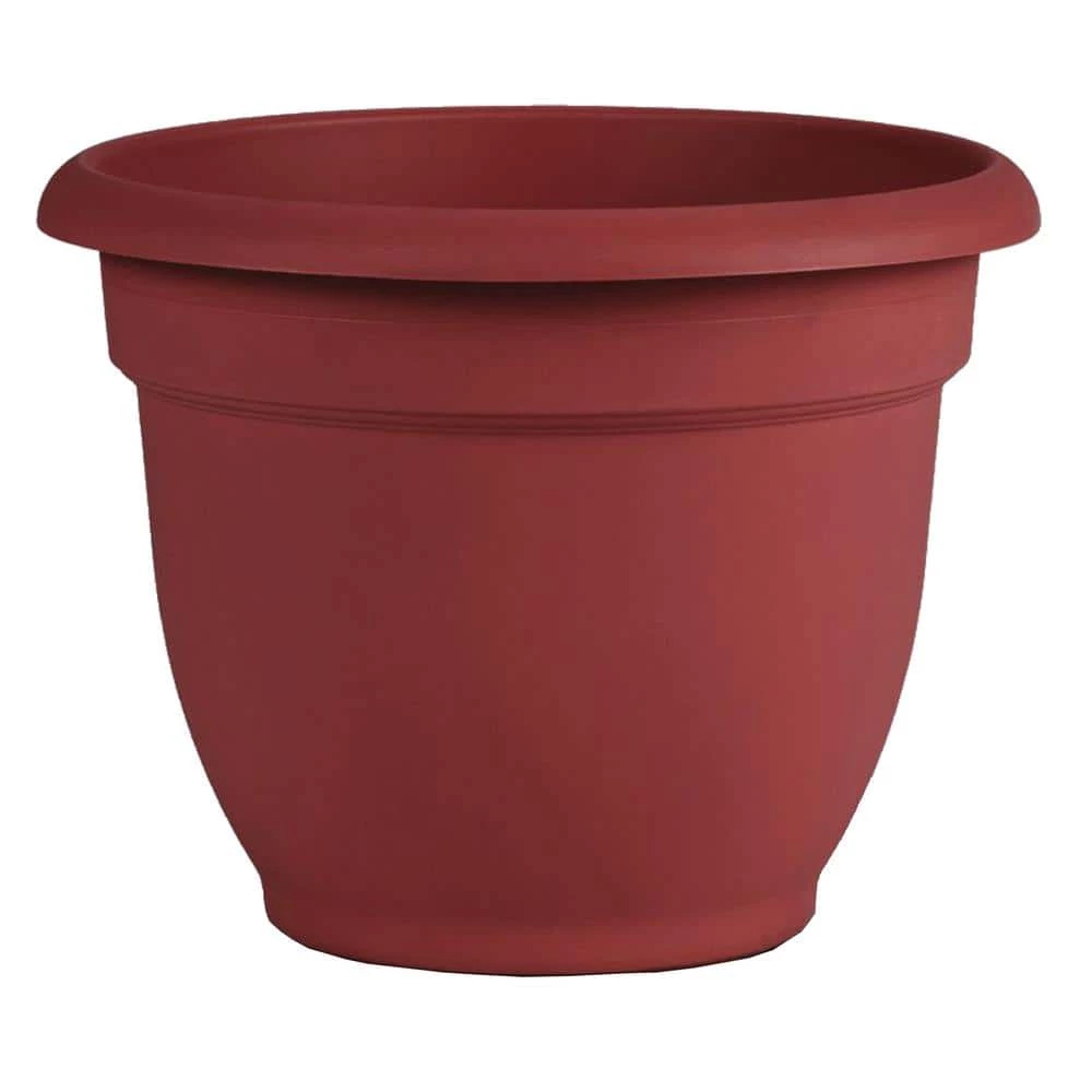 Bloem Ariana 17.75 in. Burnt Red Plastic Self-Watering Planter 3 Bloem Ariana 17.75 in. Burnt Red Plastic Self-Watering Planter