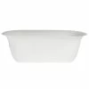 Bloem Modica 26 in. Casper White Plastic Deck Rail Planter -Litton Lane Sales Store casper white bloem railing planters mr2409 64 1000