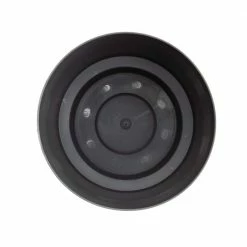 Bloem Hopson Small 6 in. Charcoal Gray Plastic Planter with Metal Black Stand 19 Bloem Hopson Small 6 in. Charcoal Gray Plastic Planter with Metal Black Stand -Litton Lane Sales Store charcoal gray bloem plant pots hop06908 m 77 1000