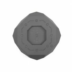 Bloem 10 in. Charcoal Gray Tuxton Modern Hexagon Resin Planter -Litton Lane Sales Store charcoal gray bloem plant pots txt10908 1d 1000