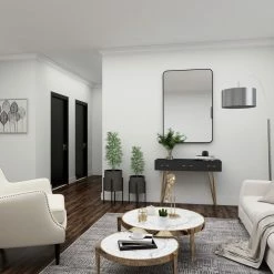 Litton Lane 14 in. x 23 in. Round Indoor Outdoor Textured Exterior Gray Metal Planter with Removable Stand (Set of 2) -Litton Lane Sales Store dark gray litton lane plant pots 47977 76 1000