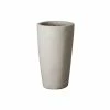 Emissary 22.5 in. Tall Round Distressed White Ceramic Planter 2 Emissary 22.5 in. Tall Round Distressed White Ceramic Planter -Litton Lane Sales Store distressed white emissary plant pots 12132wt 1 64 1000