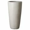 Emissary 36 in. Tall Round Distressed White Ceramic Planter -Litton Lane Sales Store distressed white emissary plant pots 12132wt 2 64 1000