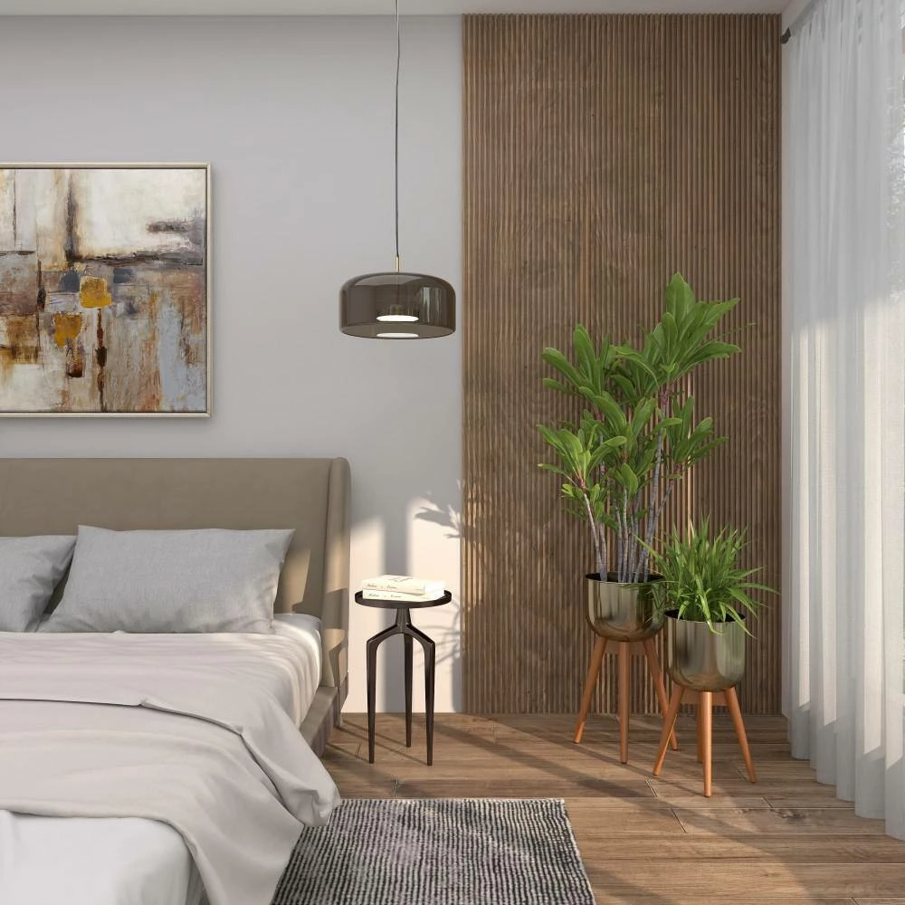 Litton Lane 24 in. x 13 in. Gold Metal Modern Planter (Set of 2) 10 Litton Lane 24 in. x 13 in. Gold Metal Modern Planter (Set of 2) - Image 8