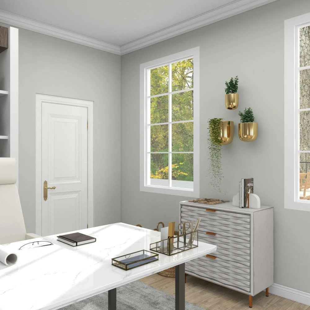 Litton Lane 9 in. x 9 in. Gold Metal Contemporary Planter (Set of 3) 10 Litton Lane 9 in. x 9 in. Gold Metal Contemporary Planter (Set of 3) - Image 8