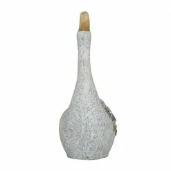 Litton Lane 18 in. x 13 in. Gray Fiberglass Traditional Planter 14 Litton Lane 18 in. x 13 in. Gray Fiberglass Traditional Planter -Litton Lane Sales Store gray litton lane plant pots 042627 40 1000