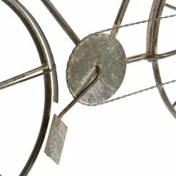 Litton Lane 34 in. H x 46 in. W Grey Metal Farmhouse Planter -Litton Lane Sales Store gray litton lane plant pots 16435 fa 1000