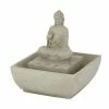 Litton Lane Beige Resin Traditional Indoor and Outdoor Fountain -Litton Lane Sales Store litton lane freestanding fountains 040634 64 1000