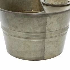 Litton Lane Gray Metal Farmhouse Indoor and Outdoor Fountain -Litton Lane Sales Store litton lane freestanding fountains 70551 44 1000