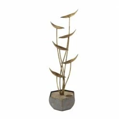 Litton Lane Gold Metal Rustic Indoor and Outdoor Fountain 13 Litton Lane Gold Metal Rustic Indoor and Outdoor Fountain -Litton Lane Sales Store litton lane freestanding fountains 87917 c3 1000