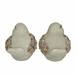 Litton Lane 8 In. Garden Sculpture (2-Pack)