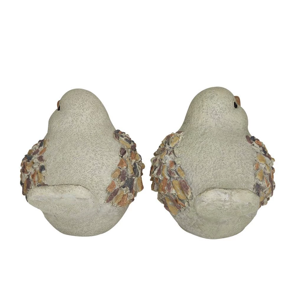 Litton Lane 8 In. Garden Sculpture (2-Pack) 3 Litton Lane 8 In. Garden Sculpture (2-Pack)