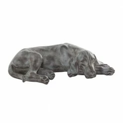 Litton Lane 6 in. Garden Dog Sculpture