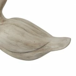 Litton Lane 17 in. White Magnesium Oxide Country Cottage Bird Garden Sculpture -Litton Lane Sales Store litton lane garden statues 040473 44 1000