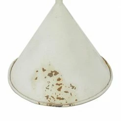 Litton Lane 48 in. White Metal Country Cottage Rooster Garden Sculpture -Litton Lane Sales Store litton lane garden statues 040596 44 1000