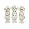 Litton Lane 29 In. Garden Sculpture (3-Pack) -Litton Lane Sales Store litton lane garden statues 040698 64 1000