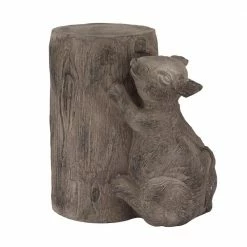 Litton Lane Brown Modern farmhouse Mouse Garden Sculpture, 16 in. x 9 in. x 16 in.