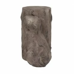 Litton Lane Brown Modern farmhouse Mouse Garden Sculpture, 16 in. x 9 in. x 16 in. -Litton Lane Sales Store litton lane garden statues 040701 c3 1000