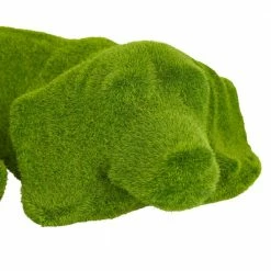 Litton Lane 5 in. Green MGO Country Cottage Dog Garden Sculpture -Litton Lane Sales Store litton lane garden statues 041945 44 1000