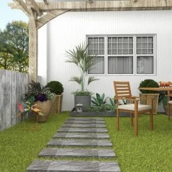 Litton Lane 28 in. Indoor Outdoor Embossed Standing Flamingo Garden Sculpture with Coiled U Shaped Feet (Set of 2) -Litton Lane Sales Store litton lane garden statues 55142 76 1000