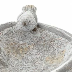 Litton Lane 6 in. Gray Polystone Country Birds Garden Sculpture -Litton Lane Sales Store litton lane garden statues 66915 fa 1000