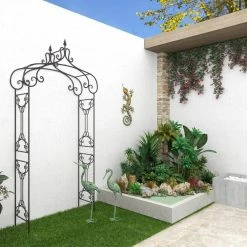 Litton Lane 47 In., 43 In. Garden Sculpture (2-Pack) 24 Litton Lane 47 In., 43 In. Garden Sculpture (2-Pack) -Litton Lane Sales Store litton lane garden statues 74870 76 1000