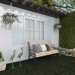 Litton Lane 47 In., 43 In. Garden Sculpture (2-Pack) 23 Litton Lane 47 In., 43 In. Garden Sculpture (2-Pack) -Litton Lane Sales Store litton lane garden statues 74870 fa 1000