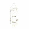 Litton Lane 33 in. Gold Metal Traditional Windchime -Litton Lane Sales Store litton lane wind chimes 040150 64 1000