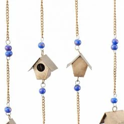 Litton Lane 33 in. Gold Metal Traditional Windchime -Litton Lane Sales Store litton lane wind chimes 040150 77 1000