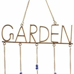 Litton Lane 36 in. Brass Metal Traditional Windchime -Litton Lane Sales Store litton lane wind chimes 040166 44 1000