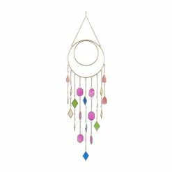 Litton Lane 49 in. Multi Metal Contemporary Windchime