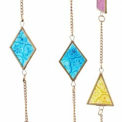 Litton Lane 34 in. Multi Metal Contemporary Windchime -Litton Lane Sales Store litton lane wind chimes 040506 44 1000