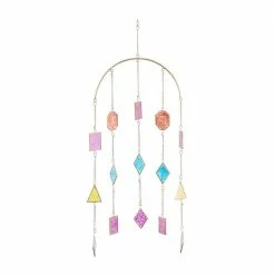 Litton Lane 34 in. Multi Metal Contemporary Windchime -Litton Lane Sales Store litton lane wind chimes 040506 4f 1000
