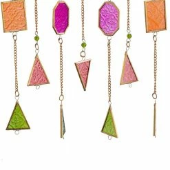Litton Lane 37 in. Multi Metal Contemporary Windchime -Litton Lane Sales Store litton lane wind chimes 040840 44 1000