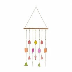 Litton Lane 37 in. Multi Metal Contemporary Windchime -Litton Lane Sales Store litton lane wind chimes 040840 4f 1000