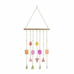 Litton Lane 37 in. Multi Metal Contemporary Windchime -Litton Lane Sales Store litton lane wind chimes 040840 66 1000