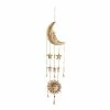 Litton Lane 39 in. Gold Metal Eclectic Windchime -Litton Lane Sales Store litton lane wind chimes 042089 66 1000
