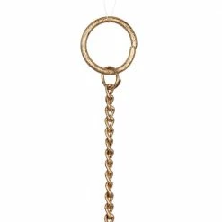 Litton Lane 39 in. Gold Metal Eclectic Windchime