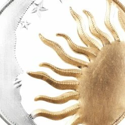 Litton Lane 19 in. Gold Metal Eclectic Windchime -Litton Lane Sales Store litton lane wind chimes 042093 fa 1000