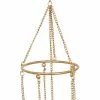Litton Lane 39 in. Gold Metal Eclectic Windchime -Litton Lane Sales Store litton lane wind chimes 042098 44 1000