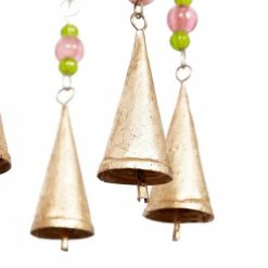 Litton Lane 31 in. Gold Metal Traditional Windchime -Litton Lane Sales Store litton lane wind chimes 042111 fa 1000